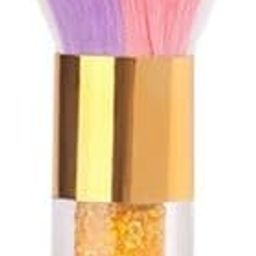 Shills Professional Colorful Nail Dust Clean Brush With Acrylic Rhinestones Handle Soft Clean Dust Powder Brush Nail Art Care Manicure Pedicure Tool-52