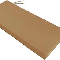 VELURA Garden Bench Cushion 8 cm Thick Soft Bench Pad for Lounger Porch Swing Couch Light Brown|1 Set Blow Off Valve|Cushions & Pads| Yard, Garden & Outdoor Living-image-72