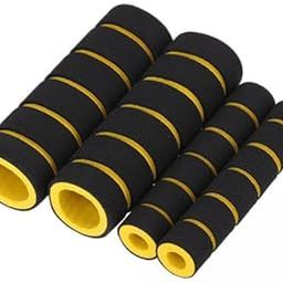 LOOM TREE 4 in 1 Motorcycle Nonslip Handlebar Hand Grips Cover Set Gloves Yellow | Parts & Accessories | Motorcycle Parts | Handlebars, Grips & Levers-30