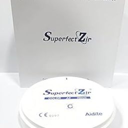 Dental Zirconia Ceramic 20mm Shade A2 SHTC Dental Lab Material White-image-0