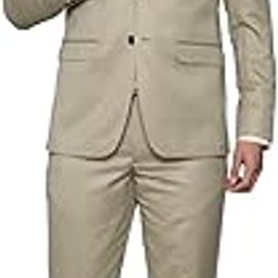 Men's Polyester Blend Three Piece Suit-Dress Set-image-28