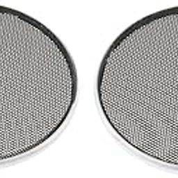 ATORSE 2pieces Speaker Decorative Round Subwoofer Mesh Grill Cover Guard 6.5 inch-picture-32