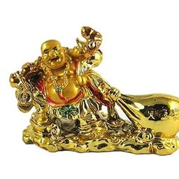 Money Vastu Fengshui Collection Laughing Buddha Drag The Money Potli-image-34