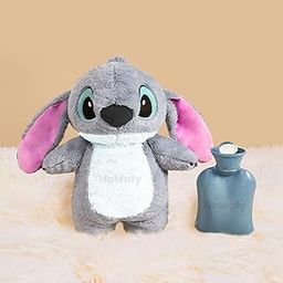 Homafy Soft toy Bunny With Hot Water Bag | Plush Toy With Heating bag | Cute Design Soft Cover for Pain Relief | Bunny Toy With Hot Bag | Heating Bag For Kids, Cramps, Women Period Pain Relief-11