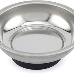 AASONS Professional Round Stainless Steel Round Magnetic Tray For Socket Screw Nuts, Bolts Metal Parts, Iron Spare Parts Strong Magnet | 4" (110mm) Depth 21mm-picture-16