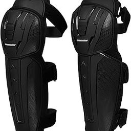Cramster Rage Bionic Impact Protection Motorcycle Sports Riding Knee Guard - Black-11