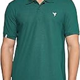 Mens Slim Fit Solid Half Sleeve Polo T-Shirt with Matpiq, Techno Dry and Anti-Microbial for Regular and Casual Use-image-61