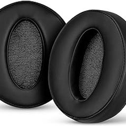 Replacement Earpads for Sennheiser HD 4.50, HD 350BT, HD 4.40BT, HD 4.50BT, HD 4.50BTNC, HD 450BT. Soft PU Leather, Extra Comfort & Durability by Brainwavz (Black)-image-49