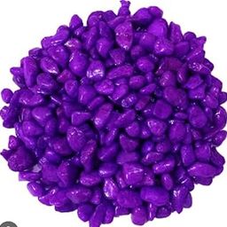 Color Pebble Stones for indoor and outdoor decoration, Vase fillers, Garden, Pots, Home decor (Violet, 2 KG)-image-92