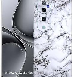 OggyBaba Marble Mobile Skin - Premium Matte Finish tective Wrap Compatible with Vivo V40 pro 5g- Slim & Stylish Design-image-52