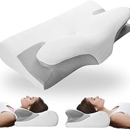 Namylya Cervical Neck Pillow for Pain Relief - Side Sleeper Pillow for Adults - Ergonomic Pillow for Neck and Shoulder Pain - Memory Foam Pillow for Sleeping - Washable Cover Included-image-60