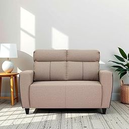 Royaloak Mily Fabric 2 Seater Sofa | Sofa with Tufted Design and Square Armrest | Durable and Long-Lasting 2 Seater Sofa for Living Room with Soft Cushions, Tapered Legs & Modern Design-image-45