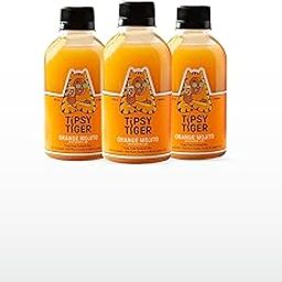Tipsy Tiger Orange Kaffir Lime Mojito, Vodka, Rum, Gin Cocktail Mixer, Makes 6 Drinks, Less Than 3% added Sugar, 250ml (Pack of 3 bottles , Coaster & eco-friendly bamboo stirrers), Fuss Free- Just add Ice and Alcohol-image-8