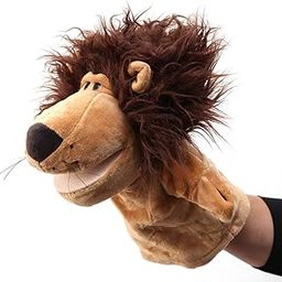 Prisma Collections Plush Animal Lion Hand Puppets Cartoon Role Play Toy Educational Plush Dolls Glove Any Animals as per Available-18