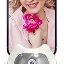 AI Auto Face Tracking Tripod | 360° Rotation Mobile Stand for Video Recording | Rechargeable Phone Holder Camera Stand for Shooting | Gesture Control | No App Needed - Your e Store (White) (White)-25