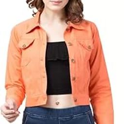 Women Cotton Blend Regular Solid Casual Jacket-image-0