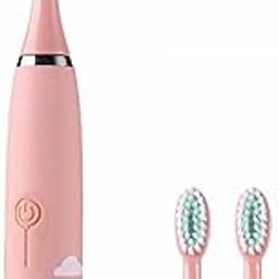 Drumstone [𝟏𝟓 𝐘𝐄𝐀𝐑𝐒 𝐖𝐀𝐑𝐑𝐀𝐍𝐓𝐘] Kids Electric Toothbrush with Soft Cartoon Brush, Quiet Waterproof Design, Replaceable Heads for Oral Care – Electric Toothbrush for Children’s Daily Cleaning-picture-12