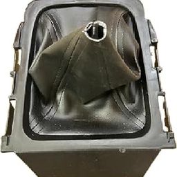STYCARO-Car Accessories Black Pu Leather Gear Lever Cover Boot Compatible/Replacement with Maruti Vitara Brezza (2016 to 2019) Year Model-picture-0