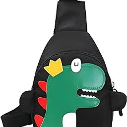 Bembika Baby Essential Adorable and Functional Baby Shoulder Bag for Kids, Stylish Daypack Cross Body Sling Bag, Small Bags for Girls & Boys - Black-image-71