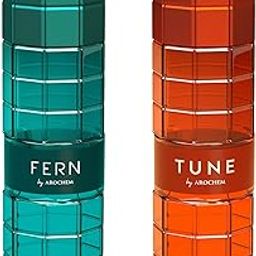 AROCHEM Attar Combo Pack of Fern and Tune Attar (25ml Each) | Pure Perfume, No Alcohol Unisex Perfume Roll On-image-69