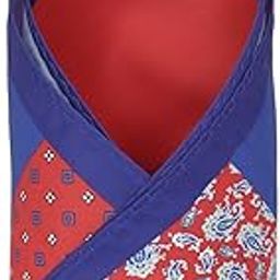 Men's Polyester Red Print Formal Pocket Square, Free Size-picture-13