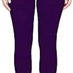 Full Stretchable Solid Regular Shining Plain Leggings for Women and Girls-image-32