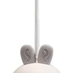 Flenzy Plastic Rabbit Table Desk Lamp with Pen Holder, Grey, Pack of 1-19