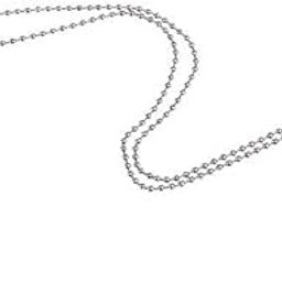calandis ™ 5x2.4mm Stainless Steel Silver Bead Chain Men Necklace Trinket length 80cm | Chains Necklaces & Pendants | Mens Jewelry-picture-44