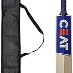 Z Mark Sports Popular Willow Cricket Bat, Natural Wood, 60 cm Length, with Cover, Standard Grip (Size-3)-image-45
