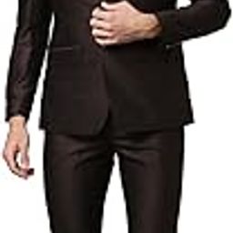 Dark Brown Suit (Size: 38)-RIDG00629-O7-12