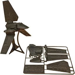Beoals Imperial Shuttle Model Kit, Grey Plastic Construction Set, Collectible Display Piece-picture-22