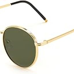 Retro Round Metal Frame Sunglasses Women Sun Protection Fashion Sun Shade Glasses E1092-image-25