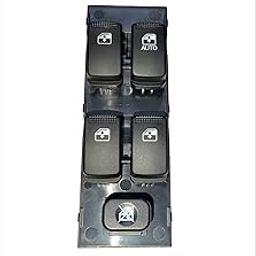 Generic Power Window Switch Compatible For Hyundai Getz (01.2004-03.2010) All Models - Push Button Actuator - Black - ON-OFF Operation-8