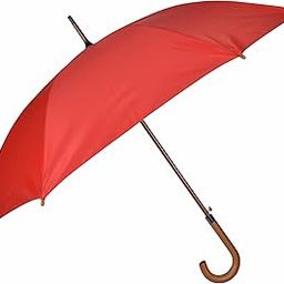 Fendo Major 23 Inch Wooden Umbrella for Men and Women | Wind and RainProof | Auto Open | Lightweight & Durable | Travel Umbrella (Red)-picture-27