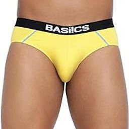 BASIICS by La Intimo Men's Cotton Spandex Power Brief-picture-14
