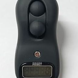 Mishrit Met Finish Digital Tasbeeh for Zikr, Meditation, Prayer, God Name Counting Mala, Finger Counting Machine.-90