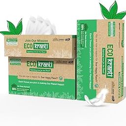 Eco Kranti - Tree-Free Facial Tissues | Pack of 3 (100 Pulls/Pack) | Ultra-Soft, 100% Bagasse, Compostable, No Trees Harmed, Earth-Friendly Softness-30