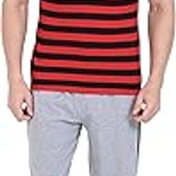 Men's Cotton Plain/Solid Sleepwear Set Pack of 1-image-24