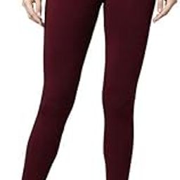Women's Solid Mid Rise Slim Fit Ankle Length Leggings-33