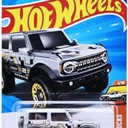 Hot Wheels 21 Ford Bronco HW Hot Trucks Ages 3 and Up by Small CLAP (Grey)-image-32