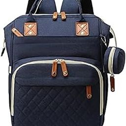 Handcuffs Baby Diaper Bag for Mothers | Maternity Bags | Waterproof | Nappy Backpack | New Mom | Travel | Backpacks | Gifts (Blue)-image-31