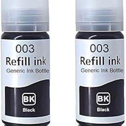 003 Black Refill Ink for Epson L3110, L3150, L3250, L3252 L3115, L3116, L3101, L3210, L3215, L3216, L3151, L3152, L3156, L5190 Printer (Pack of 2)-26