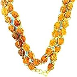 Lord Shiv Mahakal Mahadev Bholenath Trishul Rudraksha Pendant with Rudraksha Mala Wired for Shiv Blessing-39