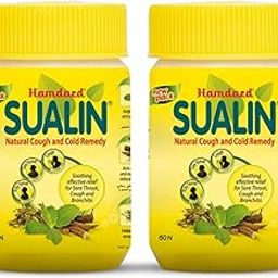 Hamdard Sualin Tablets| Cold, Cough, 100% Pure Natural Tablets| Pack of 2-28
