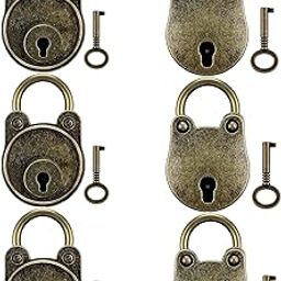 6 Pcs Panda Small Lock Set, Locks for Luggage Bag & Home – Includes Small Locks for Luggage Bag and Lock-Inspired Design, Ideal for Lock and Key Security in Travel and Home Settings-picture-8