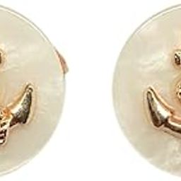 Gold Plated Anchor Button Cover For Men-image-65