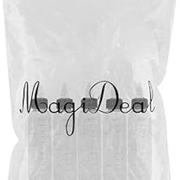 VMS INDIA 5pcs 30/60/100/120/250/500ml Tattoo Ink Bottle with Twist Cap + Scale 120ML-1