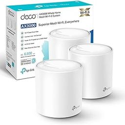 TP-Link Deco X50(3-Pack) AX3000 Mesh System, AI-Driven, Coverage up to 6500ft², 3000 Mbps Gigabit Dual Band Router, WiFi Extender Booster, Gaming & 4K, Alexa & Google Home-image-15