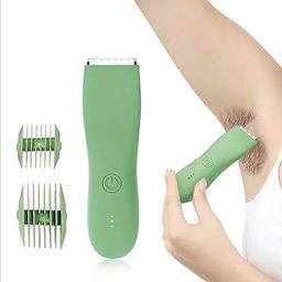Azelf Electric shaver clipper for men body grooming and pubic hair trimmer wet and dry use men ball trimmer-image-98