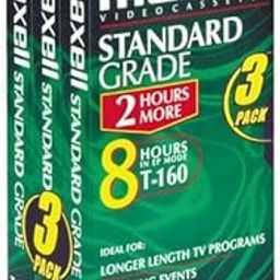 Maxell 213030 VHS T160 Standard Grade - 3 Pack-image-44
